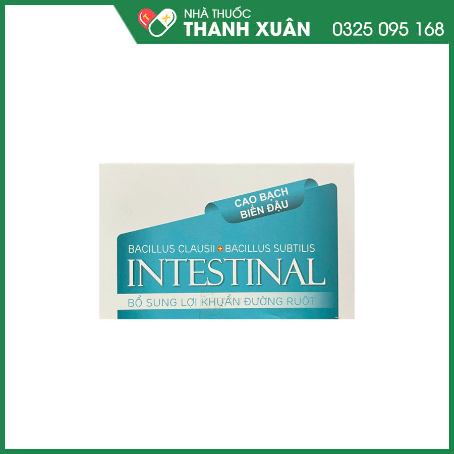Men tiêu hóa INTESTINAL giúp bổ sung lợi khuẩn đường ruột, giảm rối loạn tiêu hóa do loạn khuẩn đường ruột
